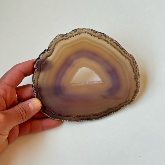 Natural Agate Slice - Picture 4 of 6
